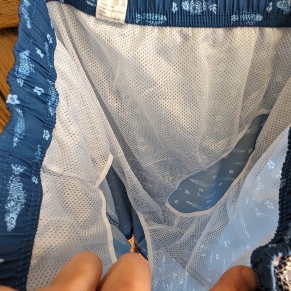 Biwisy Swim Trunks Shorts NWT size 2XL Quick Dry Mesh Blue Lining V-1 - Picture 5 of 10